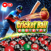 Cricket Ball Roulette on Nustar PH